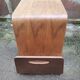Vintage magazine rack coffee table 70/80