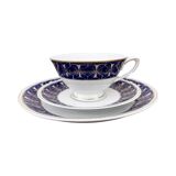 Trio, Lettin cobalt breakfast set, Germany 1970s.