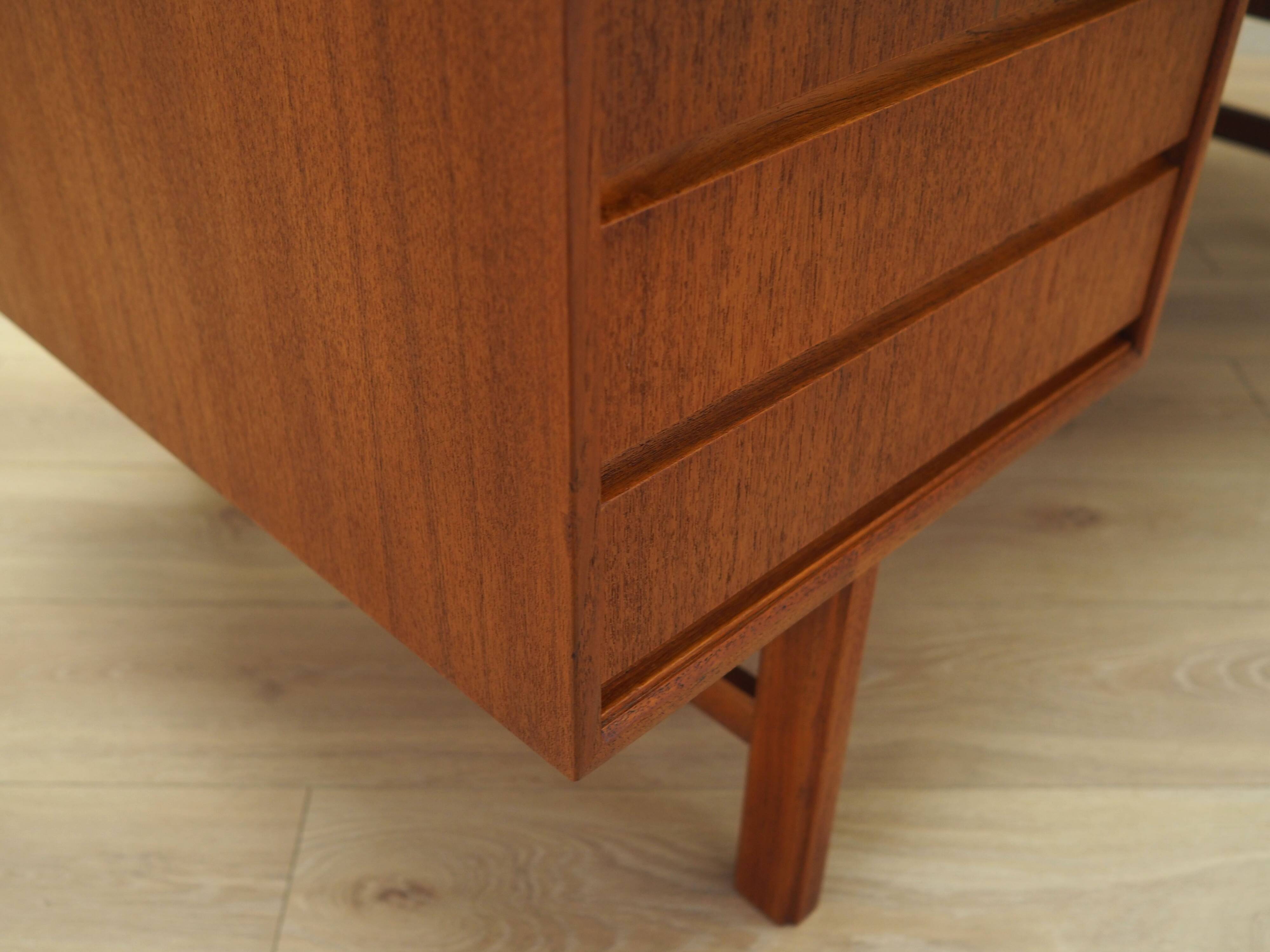 Teak desk, Danish design, 1970s, production: Denmark