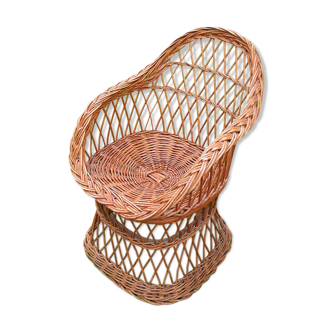 Rattan armchair