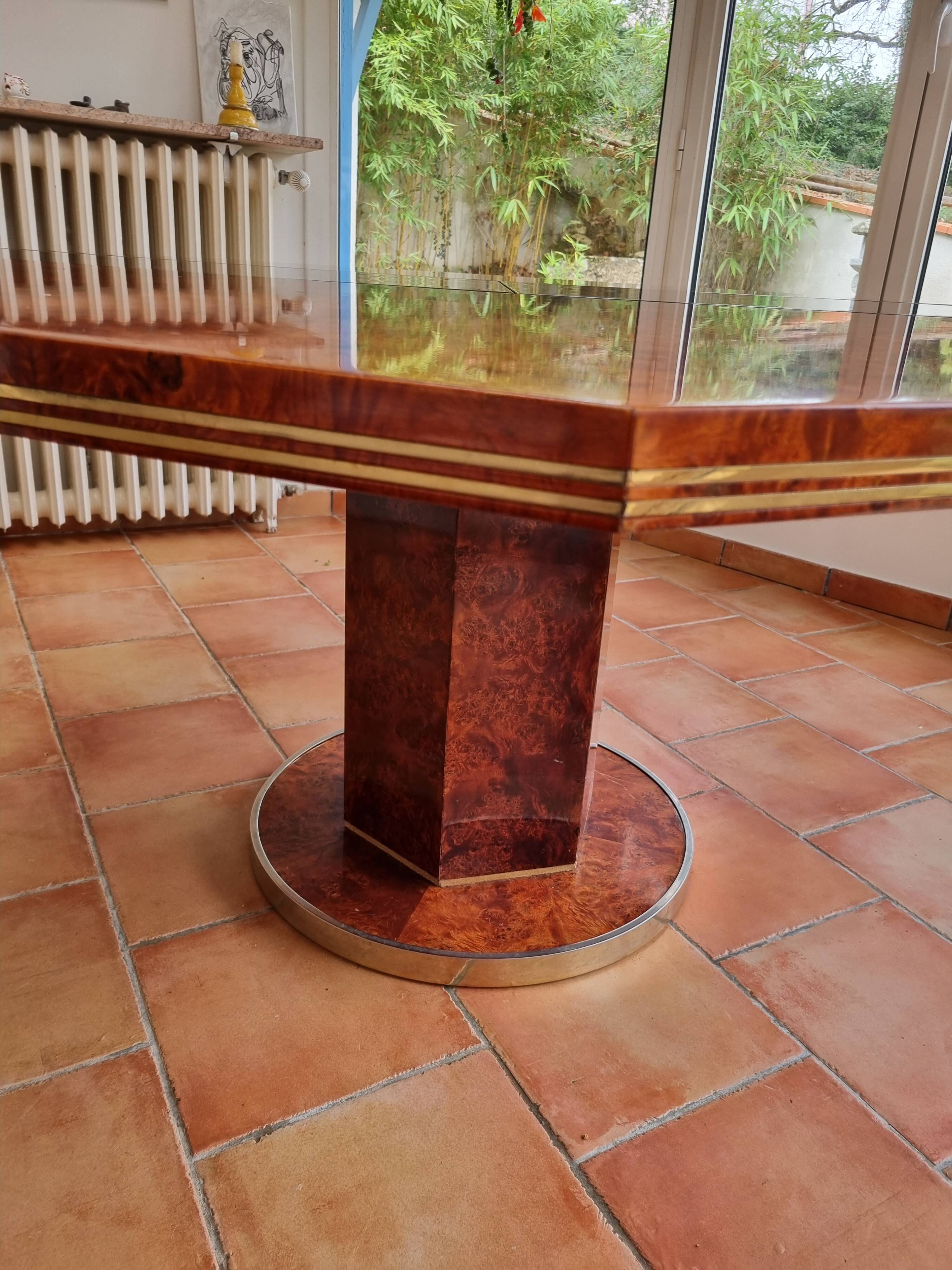 Roche Bobois octagonal table