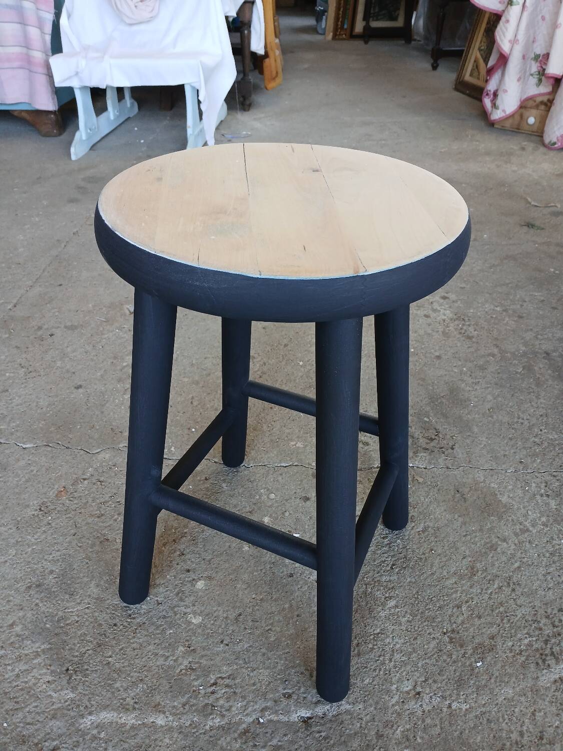 Antique 4-legged stool