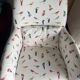 Habitat fabric armchair