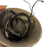 Vintage space age UFO chandelier / 1970s suspension