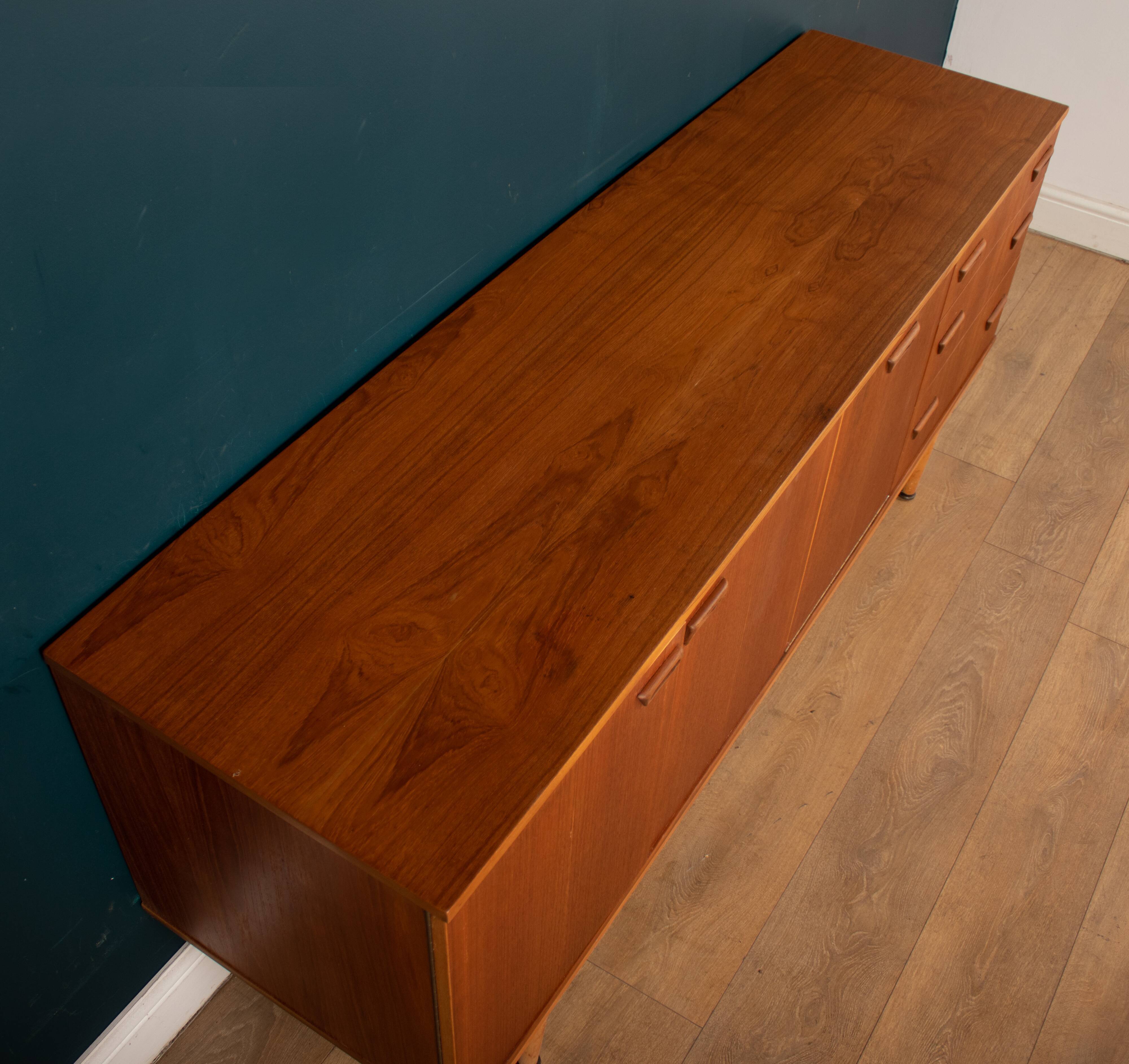 Retro Teak 1960s Danish Sideboard