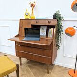 Vintage teak secretary