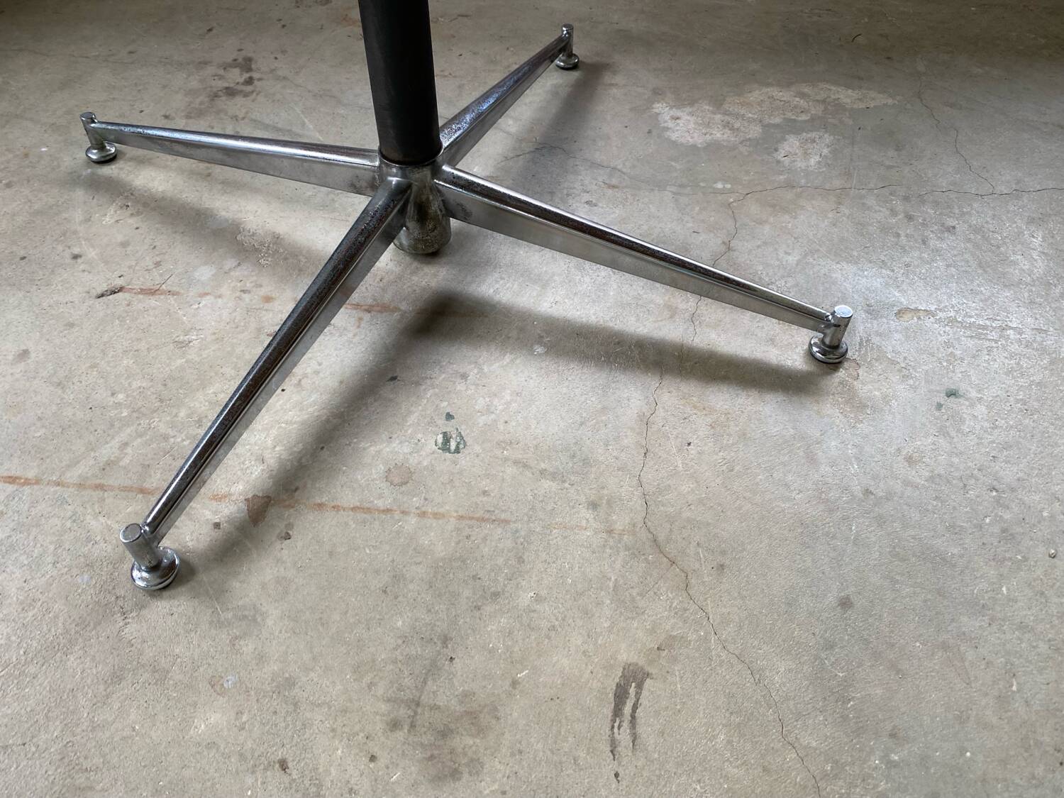 70s design round coffee table