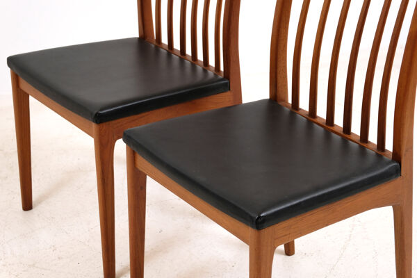 2 chaises teck 1960’s made in Sweden