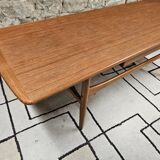 Table basse en teck scandinave 1960 Danemark
