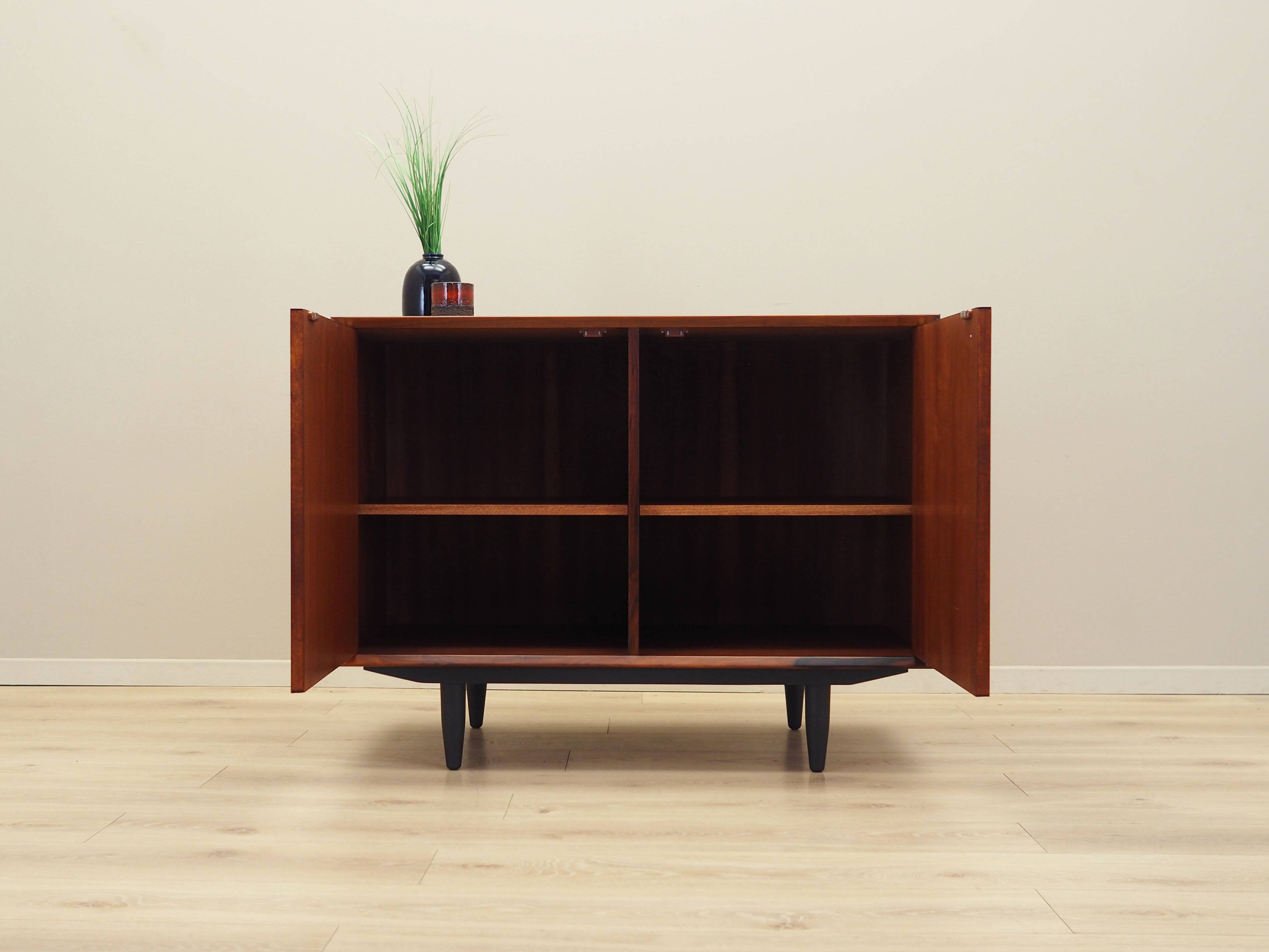 Rosewood cabinet, Danish design, 1970s, manufacturer: Brouer