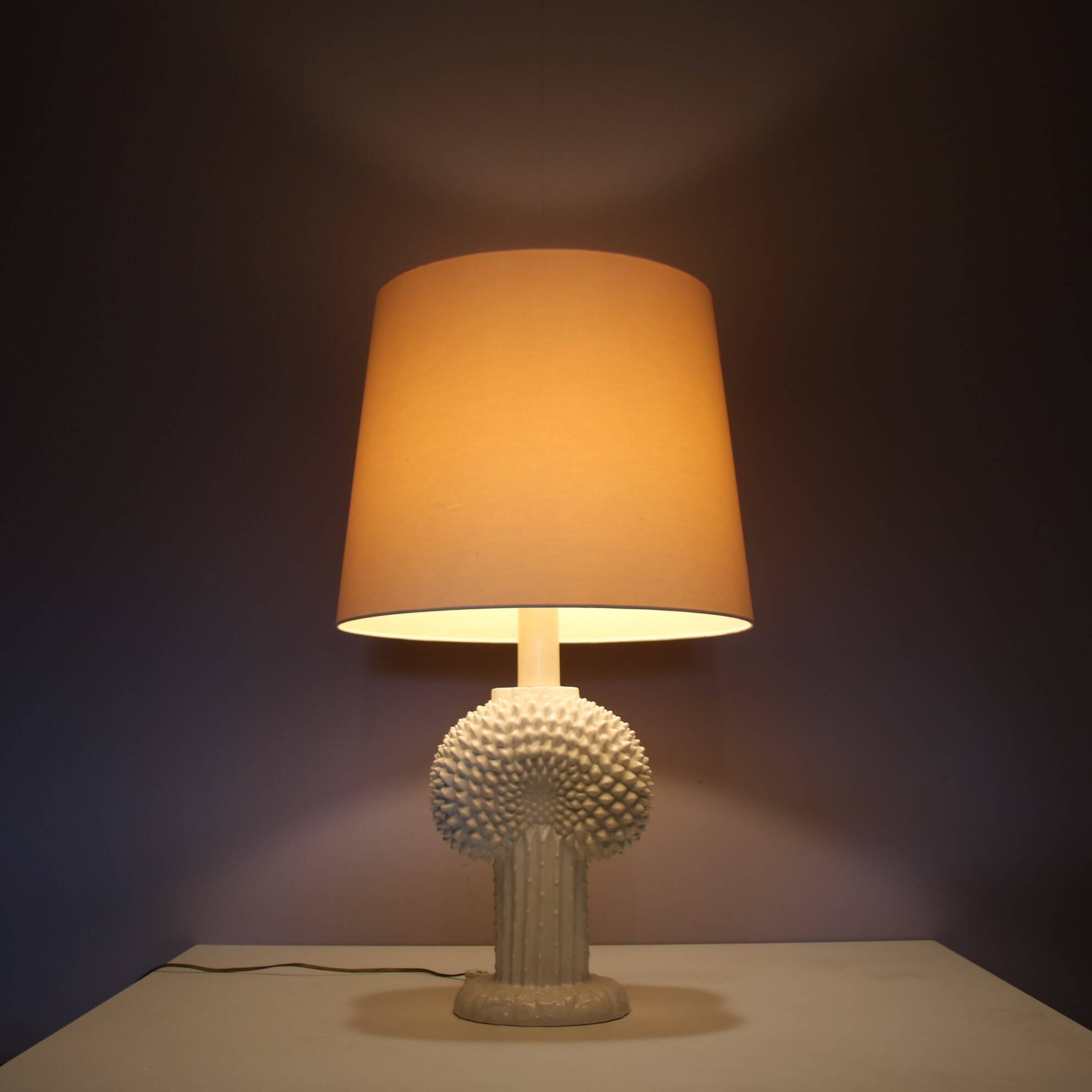 1970s “Cactus” table lamp attributed to John Dickinson from Italy