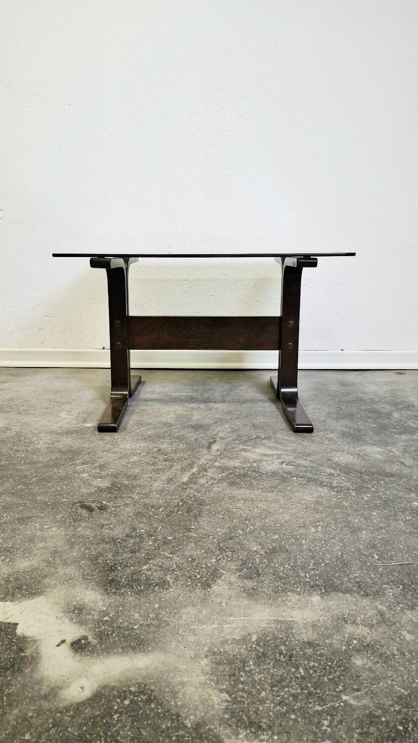 70s Siesta Glass Side Table