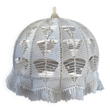 Vintage crochet lampshade