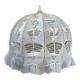 Vintage crochet lampshade