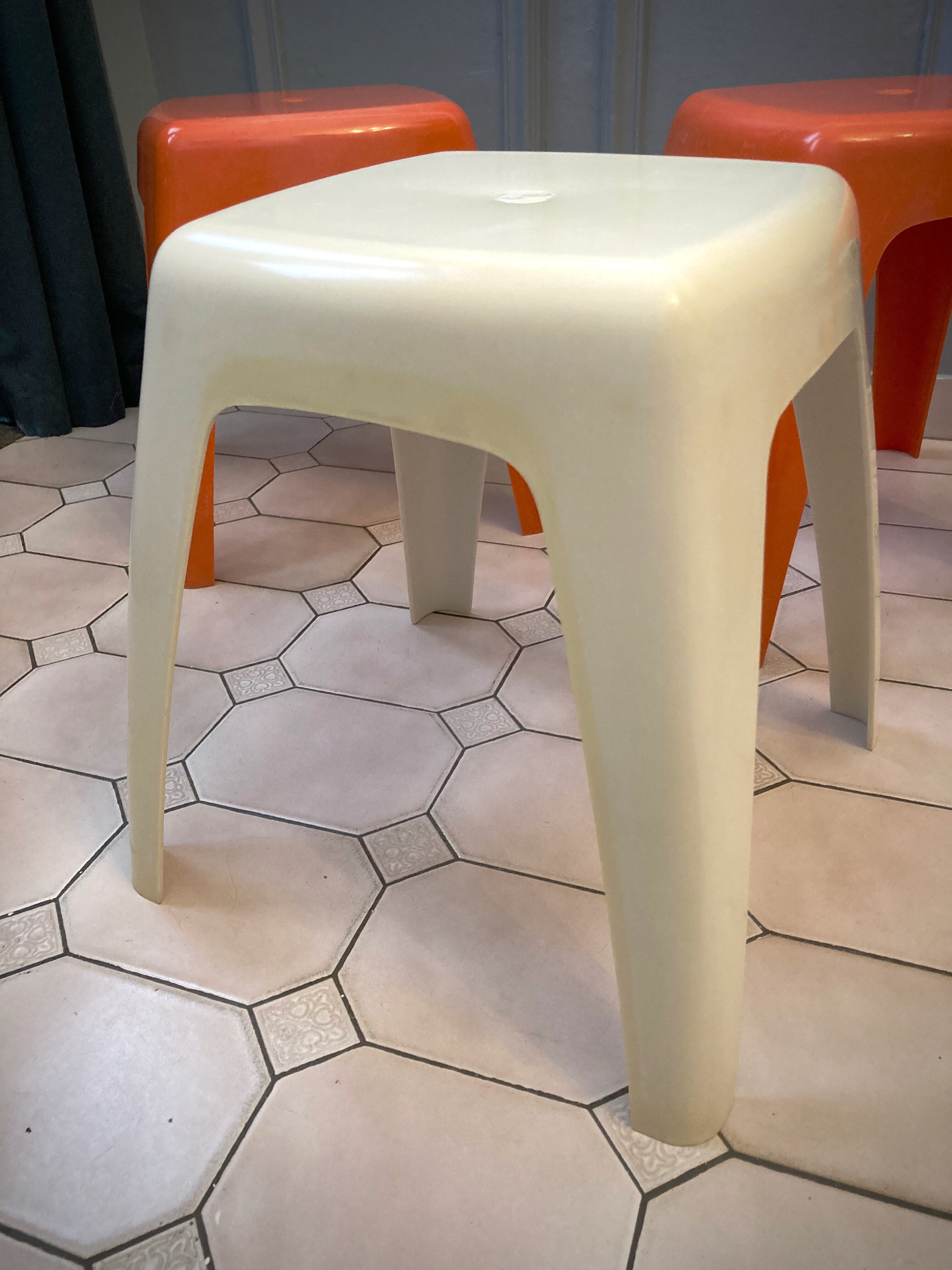 Trio of Vintage FLAIR stools