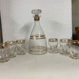 Decanter and digestive glasses