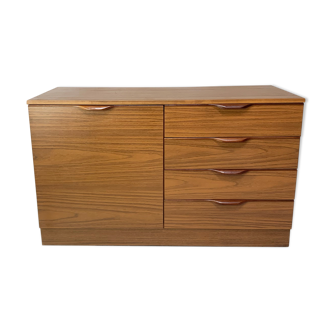 1970’s mid century formica sideboard / chest of drawers