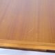 Mid Century Walnut Dining Table with Chrome Base, 1960s