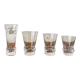 Lot de 8 verres à eau Daum modèle Sorcy