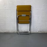 Mustard yellow folding chair