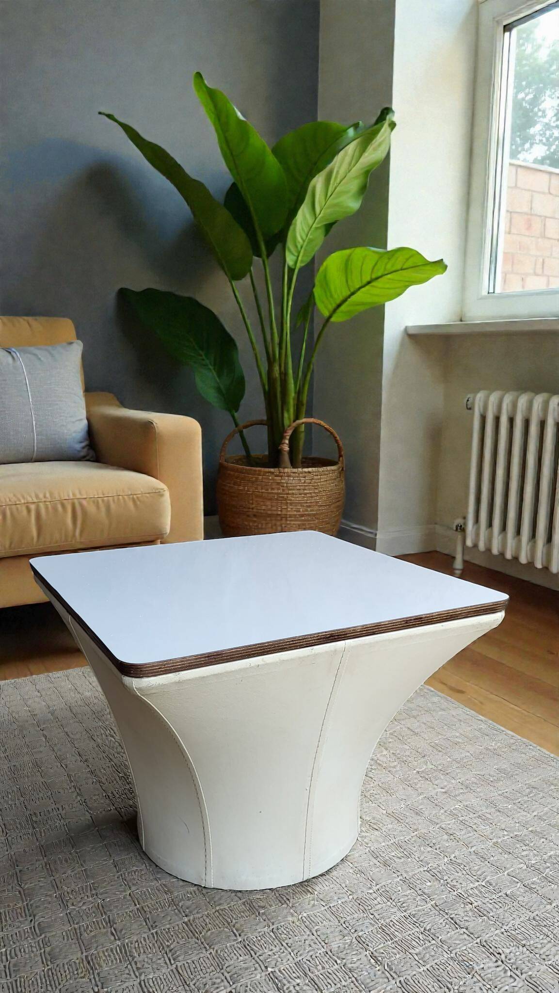 Mushroom coffee table by Bernard Brunier / 1960s