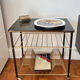 Table for turntable and vinyl records 1960