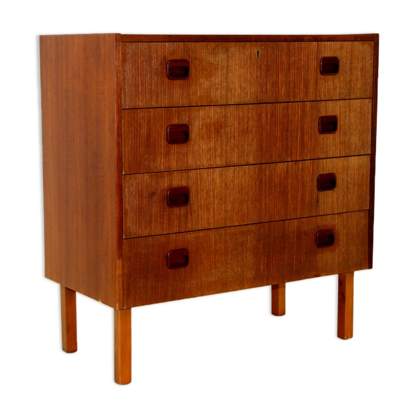 Scandinavian teak chest of drawers, Sweden, 1960