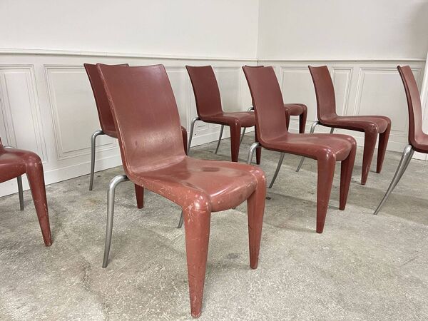 8 chaises Starck pour Vitra