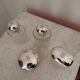 Flacons nécéssaire de toilette argent massif