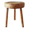 Old brutalist tripod stool