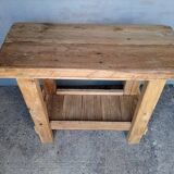 Workbench 100cm old solid wood