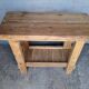Workbench 100cm old solid wood