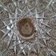 Cendrier / vide-poche en cristal