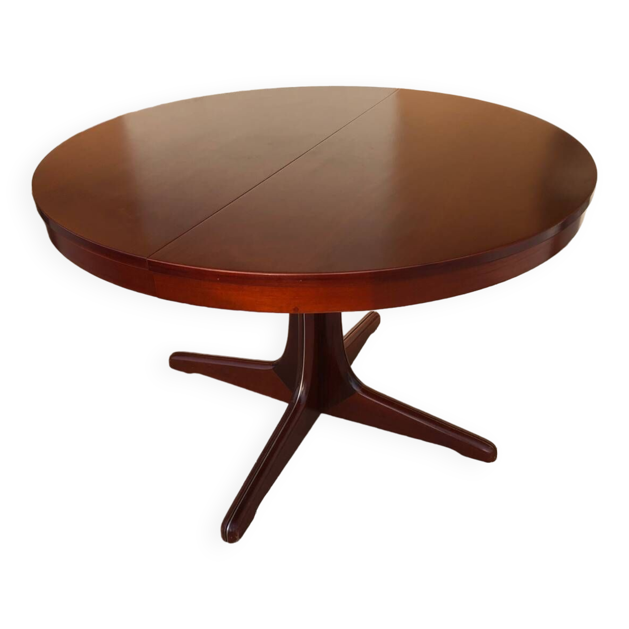 Baumann extendable round table