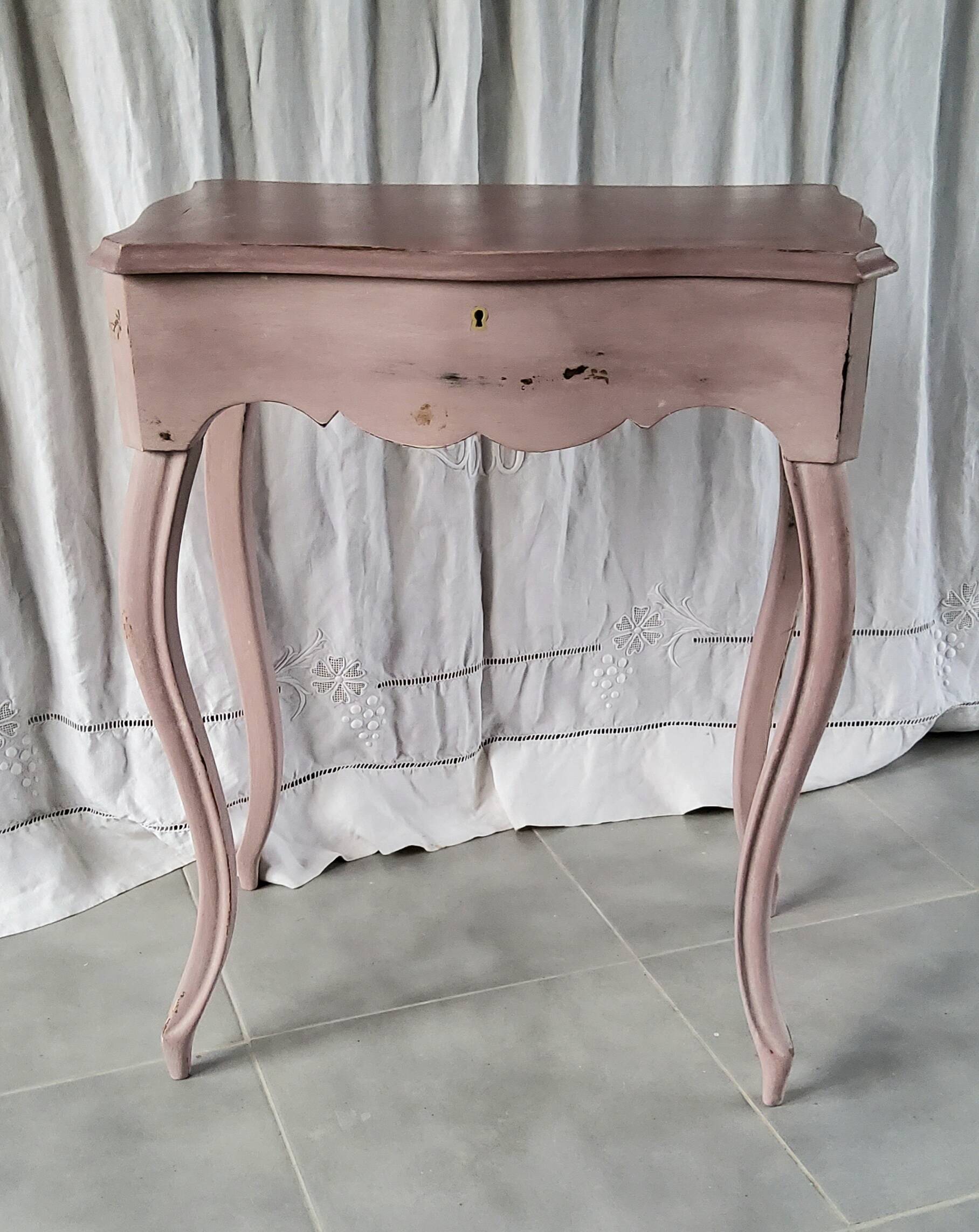 Side table with storage