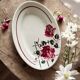 Antique butter dish in Badonviller earthenware.
