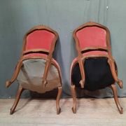 Pair of Louis XV style chairs