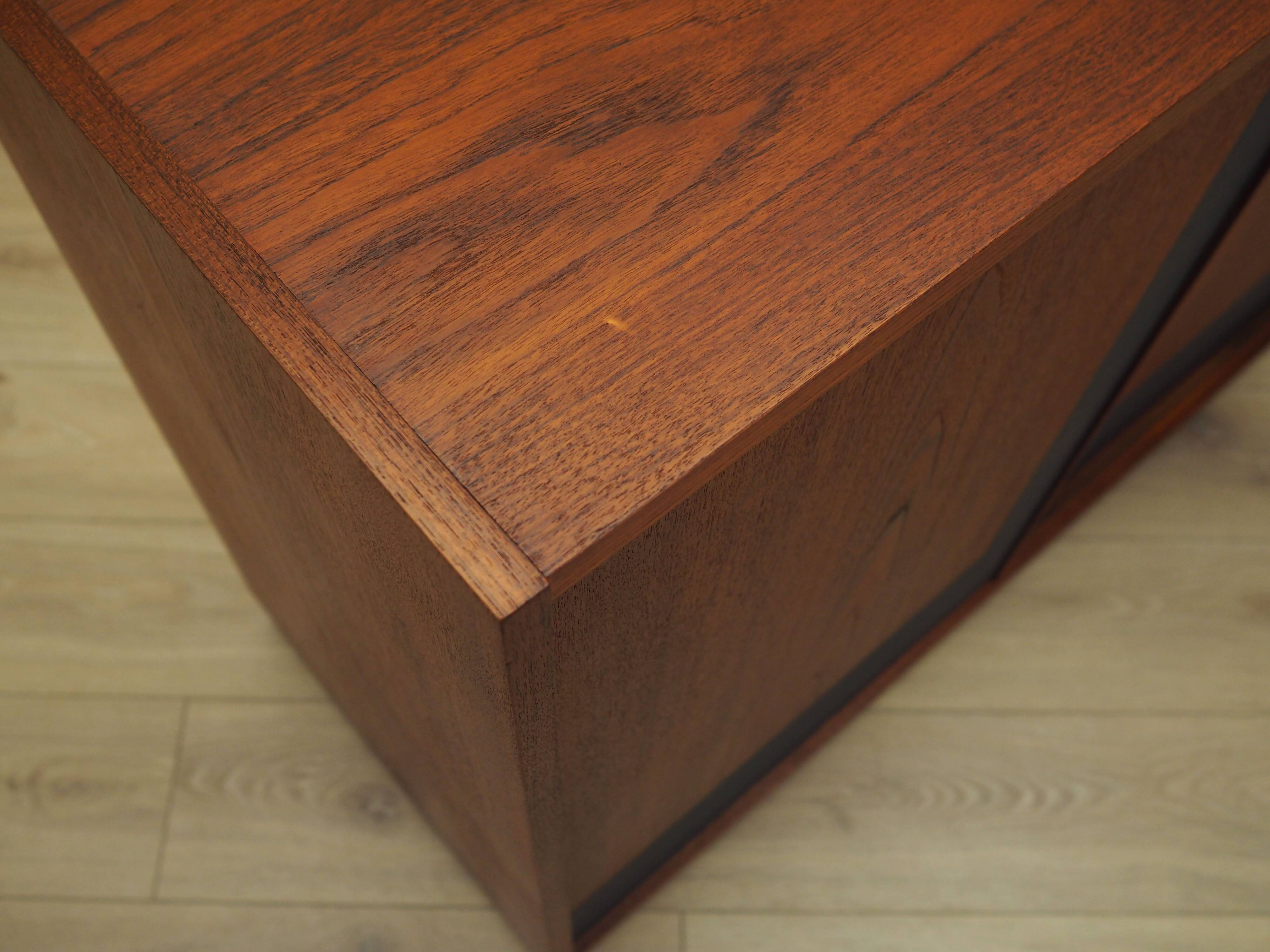 Teak sideboard, Danish design, 1970s, production: Denmark