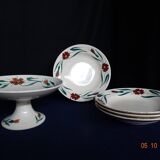 Table plates and compotier