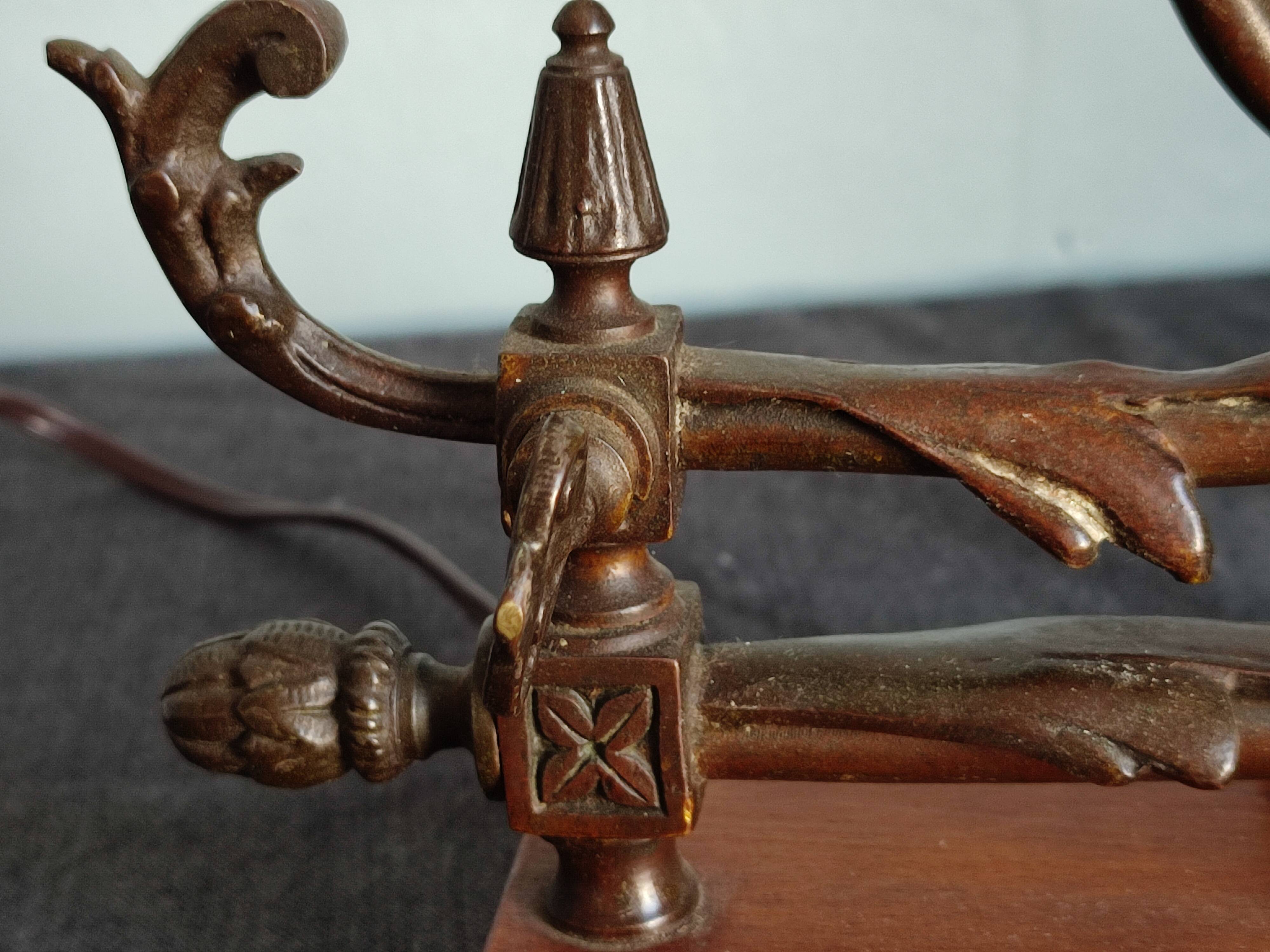 Table lamp/wall lamp old art nouveau