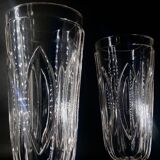 3 verres géants baccarat 280ml m.à feuilles