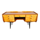 Bureau en teck et érable de style rétro 1960