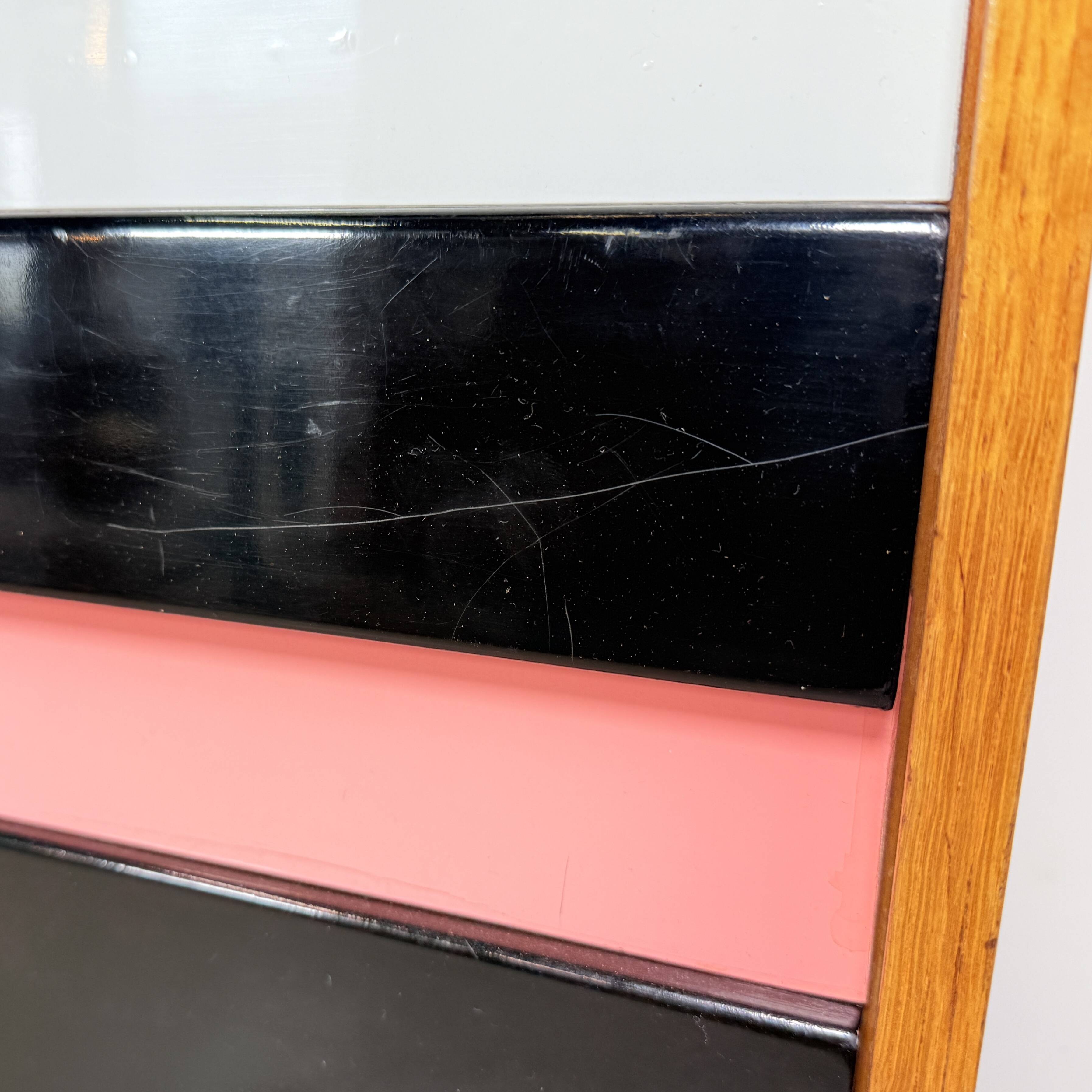 U460 Sideboard with Colored Drawers, Jiří Jiroutek