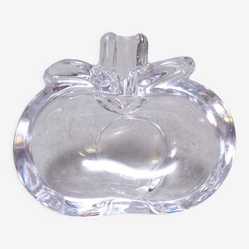 Ashtray crystal apple 70s