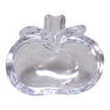 Cendrier pomme en cristal années 70
