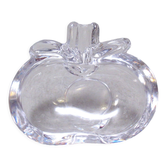 Ashtray crystal apple 70s