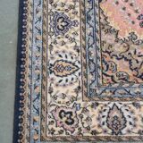 Rug in Pink and Dark Blue – 240x170 cm