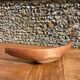 Vintage monoxyl wooden fruit bowl