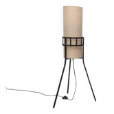 Lampadaire trépied fusée de la RDA de l'Allemagne de l'Est du milieu du siècle par Leuchtenbau Saller, années 1960