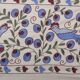 Hand knotted rug, vintage turkish rug 50x98 cm